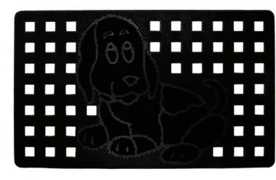 Puppy Rubber Scraper Doormat.